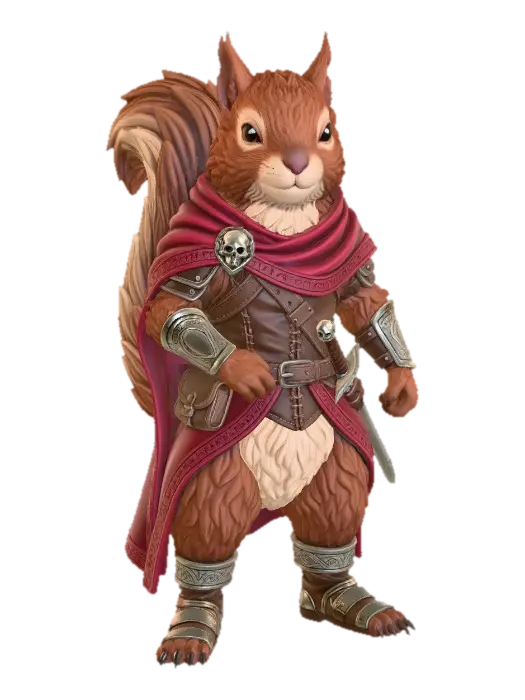 3D model for Squirrel Knight