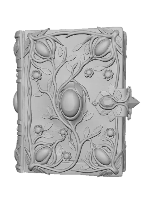 3D model for Enchanted Book