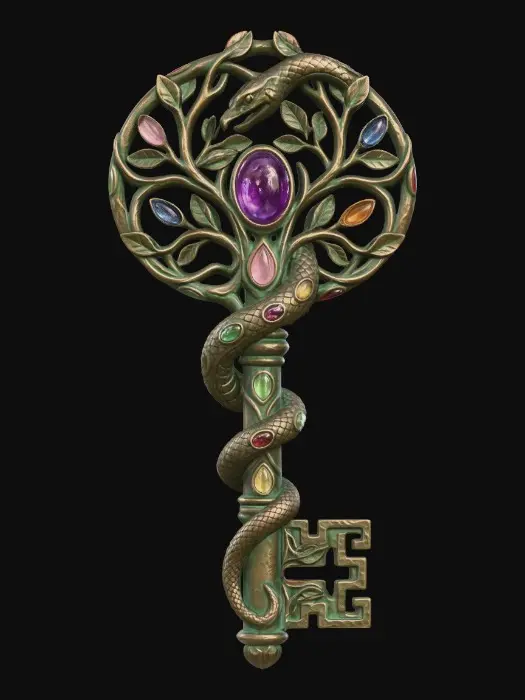 3D model for Serpent Key