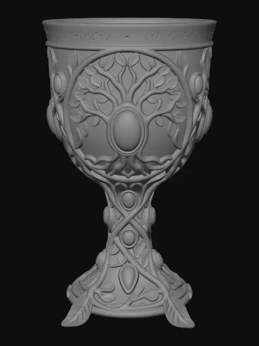 3D model for Chalice of the Tree of Life