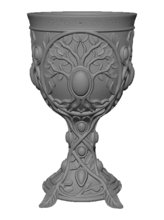 3D model for Chalice of the Tree of Life
