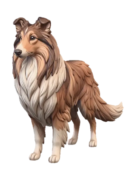 3D model for Collie