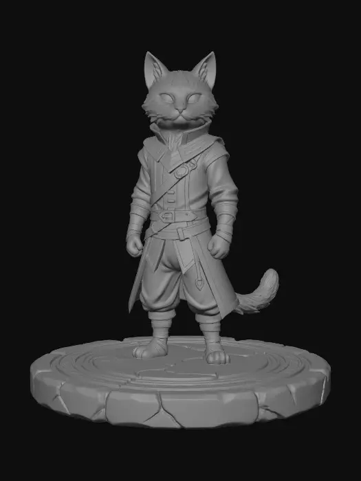3D model for Whisker Knight