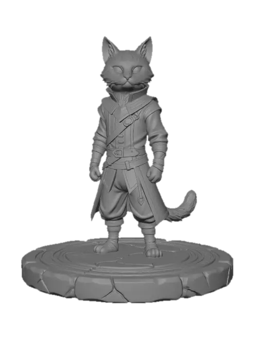 3D model for Whisker Knight