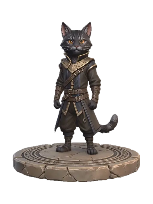 3D model for Whisker Knight