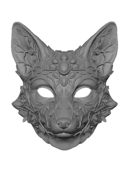 3D model for Fox Mask