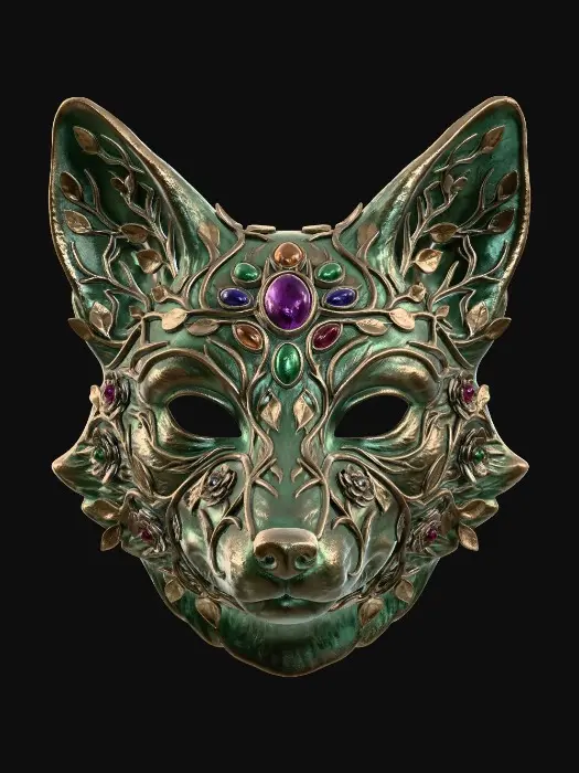 3D model for Fox Mask