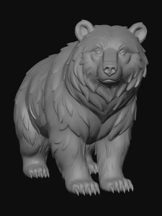 3D model for Amber Bear