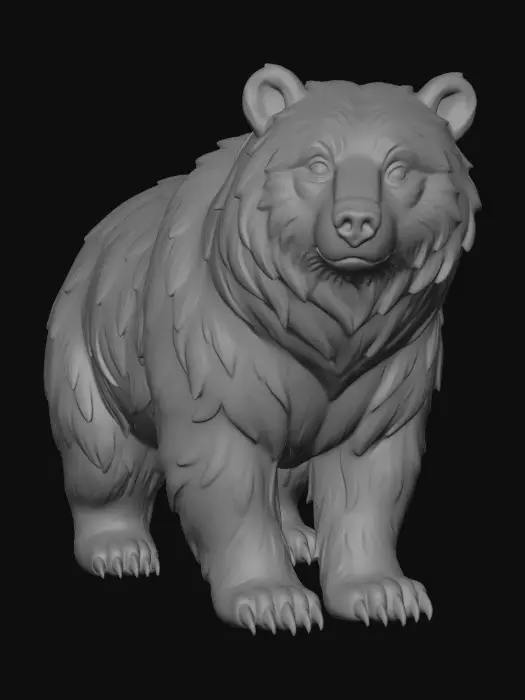 3D model for Amber Bear