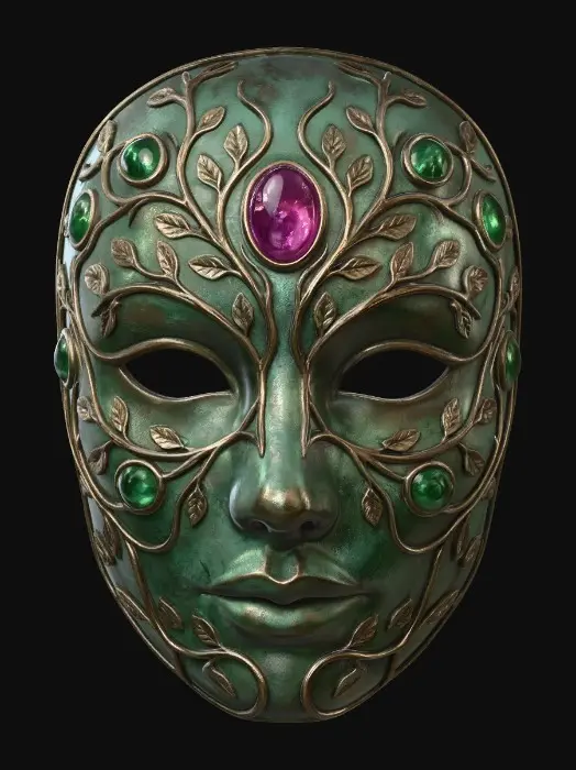 3D model for Verdant Tree Mask