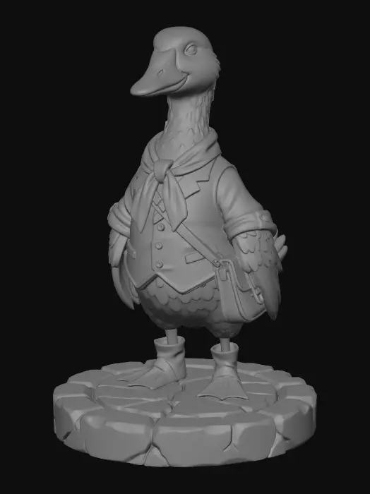 Heygrumpygoose Model Free Goose 3D Models - Download Instantly | Meshy