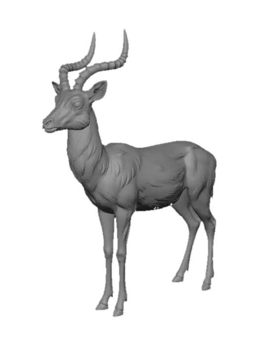 3D model for Amber Antelope