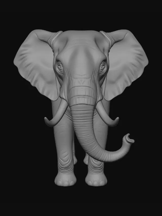 3D model for Grey Colossus
