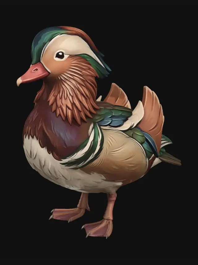 3D model for Prismatic Mallard