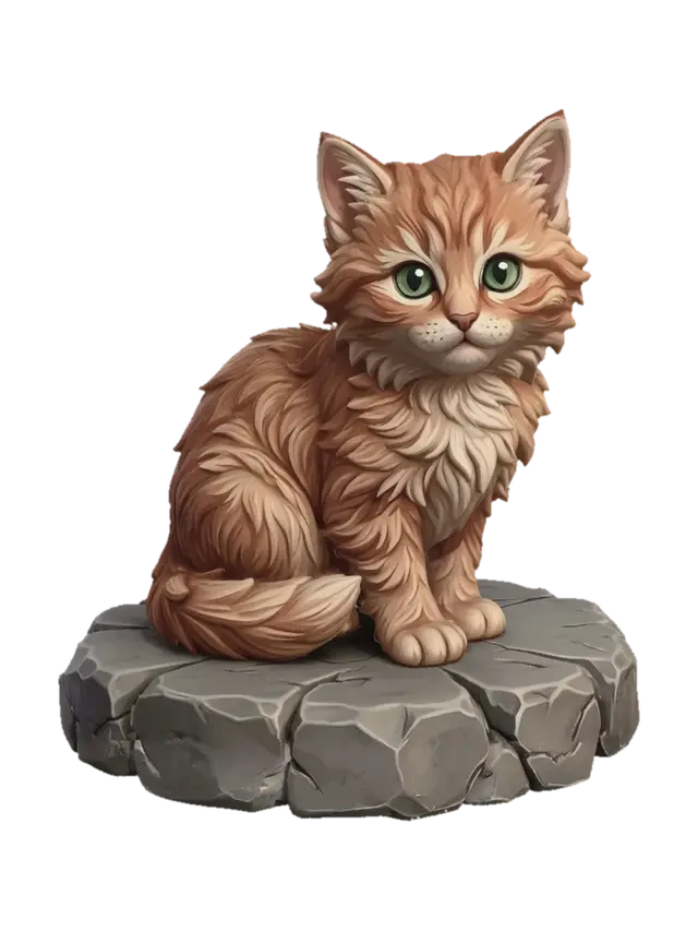 3D model for Whiskers on Stone