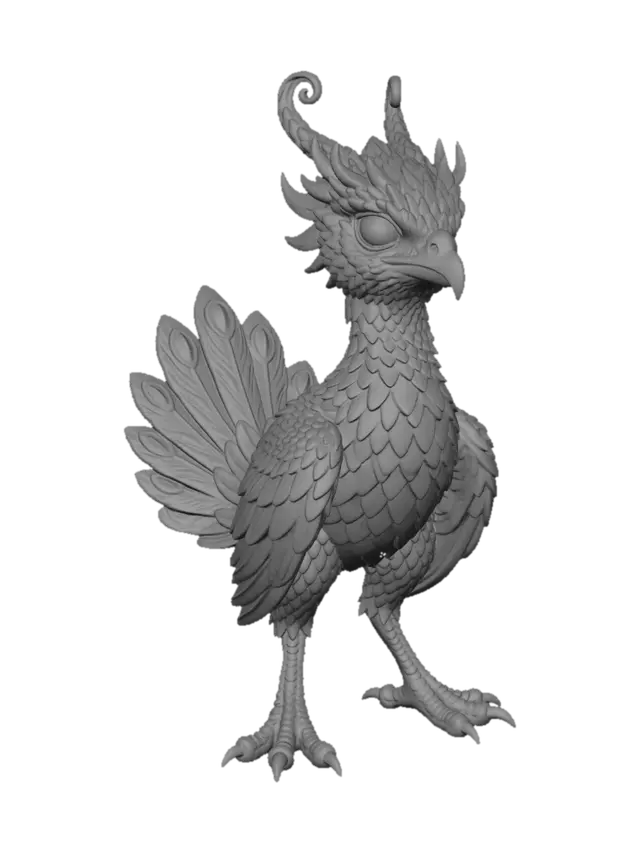 3D model for Celestial Emberwing