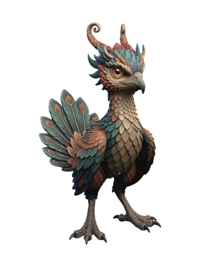 3D model for Celestial Emberwing