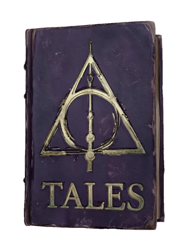 Tales of the Deathly Hallows - Harrypotter 3D-model, gegenereerd door AI