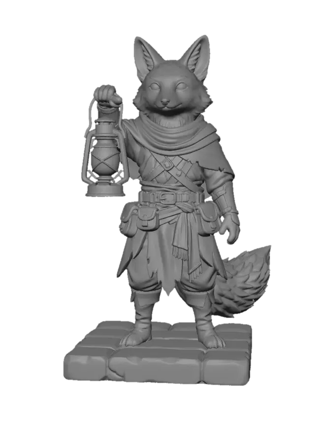 3D model for Lantern Fox Ranger