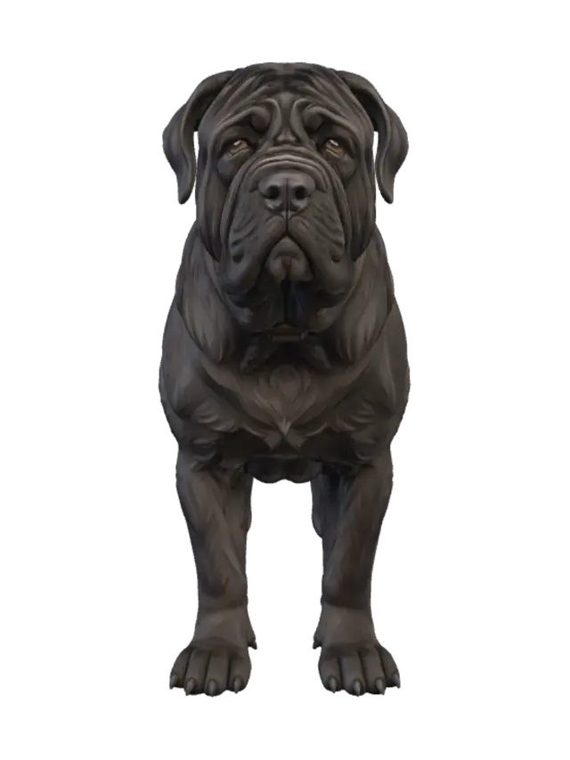 Brindle Guardian - Harrypotter 3D-model, gegenereerd door AI
