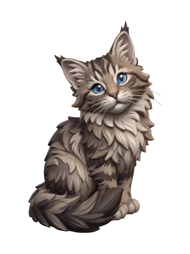 3D model for Whiskered Whimsy