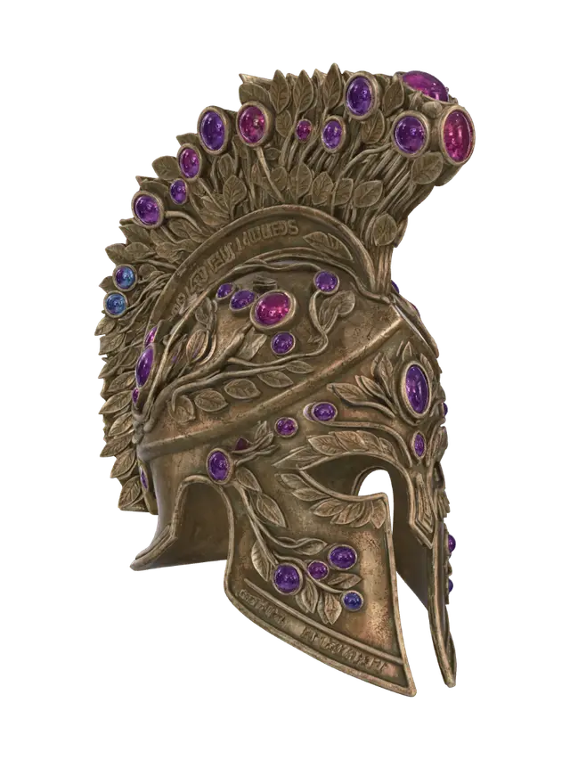 3D model for Amethyst Grove Helmet