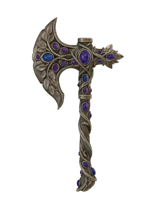 3D model for Verdant Amethyst Axe