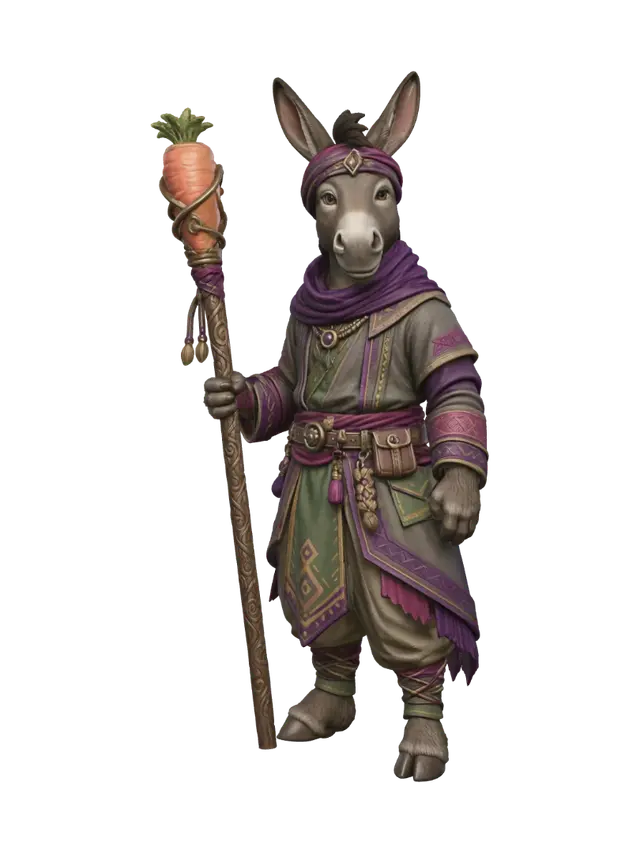 3D model for Carrotstaff Conjurer