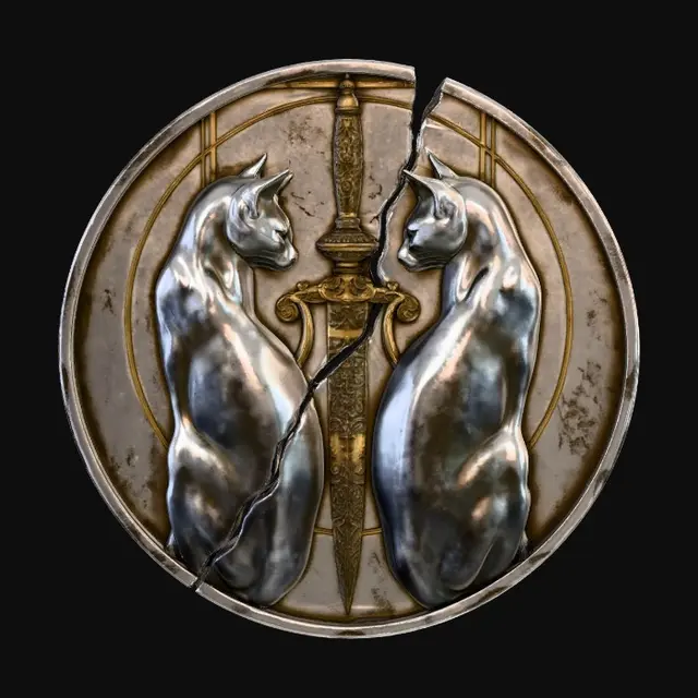 3D model for Eternal Guardians Coin