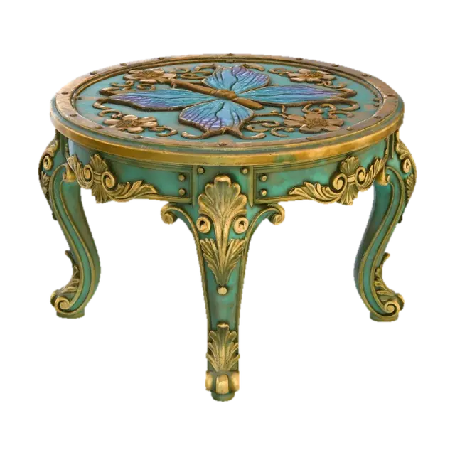 3D-модель Butterfly Elegance Table, згенерована ШІ