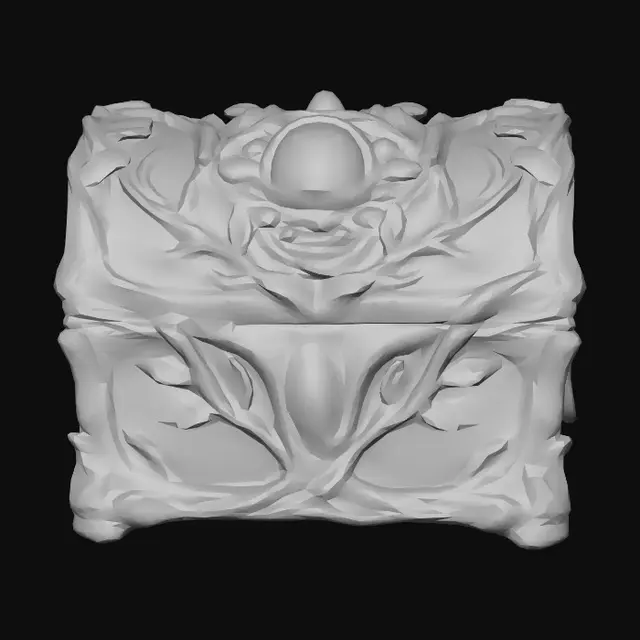 3D model for Emerald Ivy Trinket Box