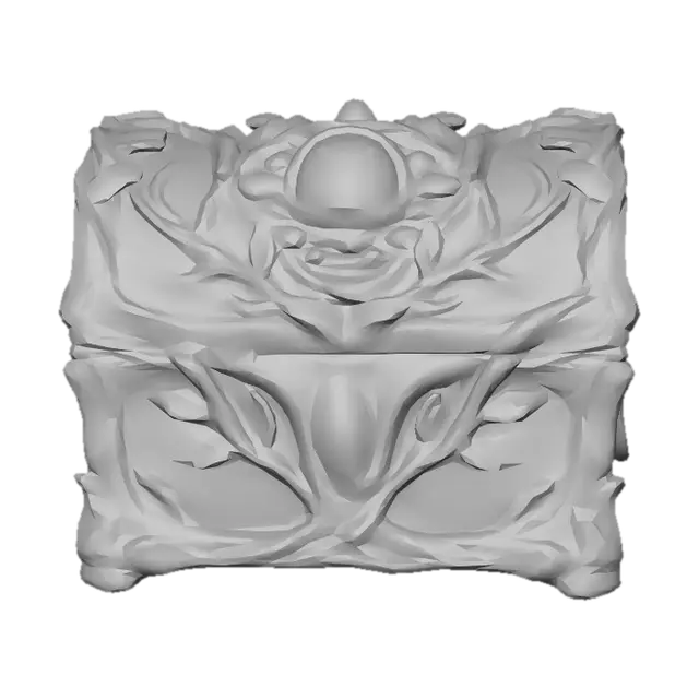 3D model for Emerald Ivy Trinket Box