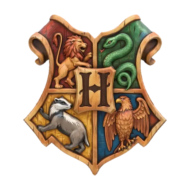 3D model for Hogwarts Crest