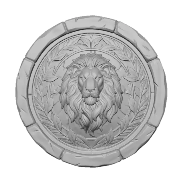 3D model for Lion in the Stone Circle