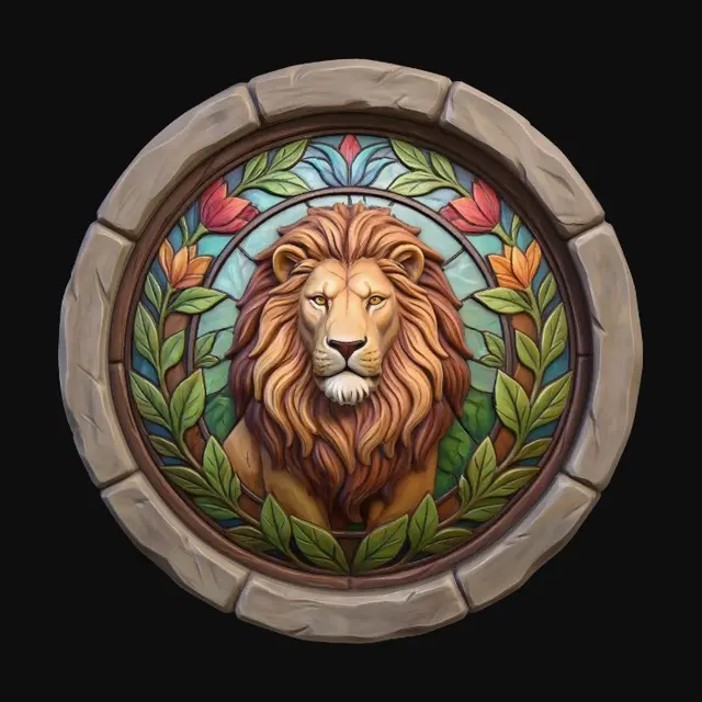 3D model for Lion in the Stone Circle