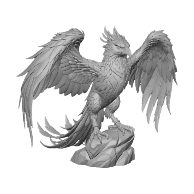 3D model for Elemental Thunderbird