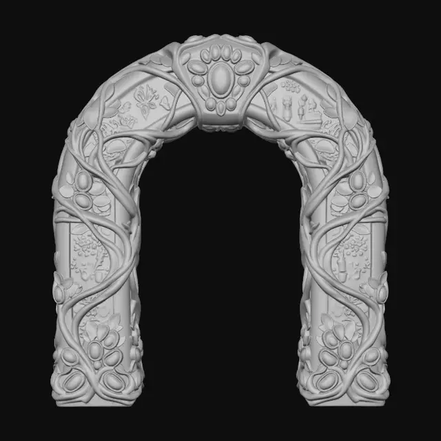 3D model for Forest Arch