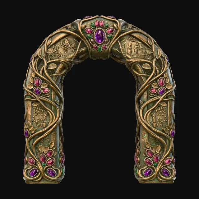 3D model for Forest Arch