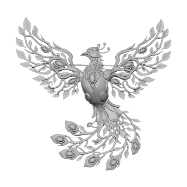 3D model for Garnet Phoenix