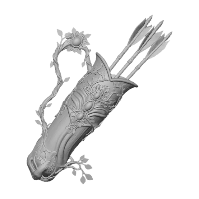 3D model for Quiver With Arrows