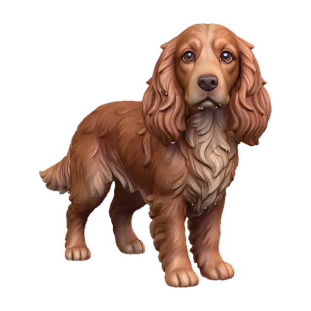 3D model for Spaniel
