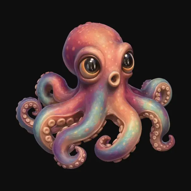 3D model for Prismatic Octopus