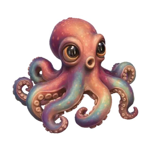 3D model for Prismatic Octopus