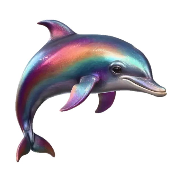 3D model for Rainbow Dolphin