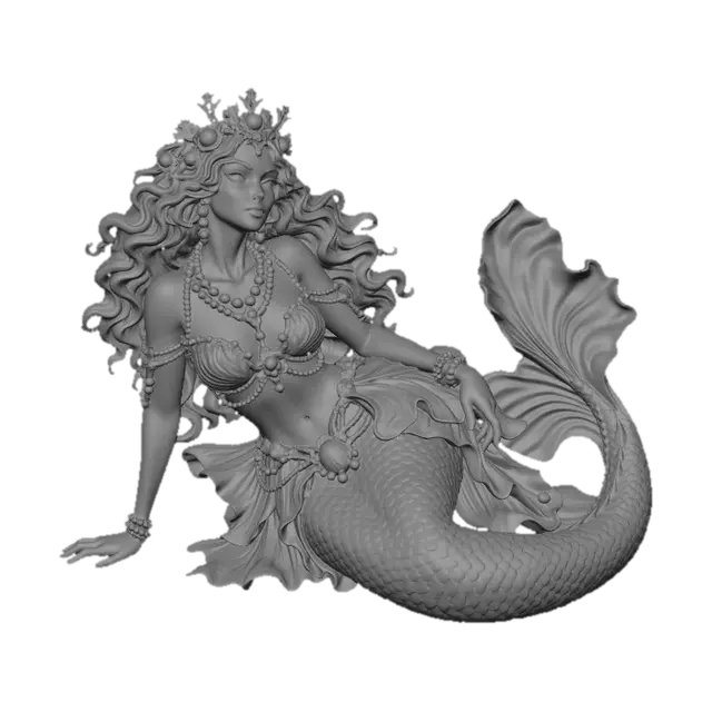 3D model for Iridescent Queen of the Tides
