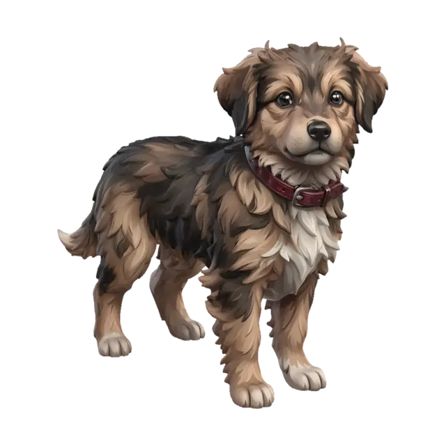 3D model for Patchwork Pup