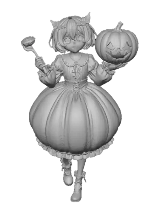 3D model for Pumpkin Delight, #Halloween2025#