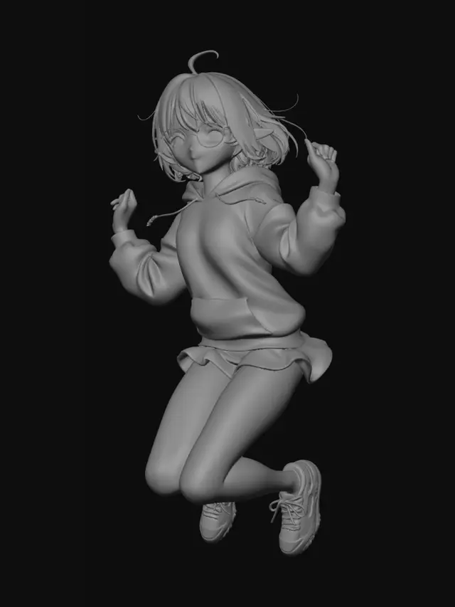 3D model for Hoodie Hop