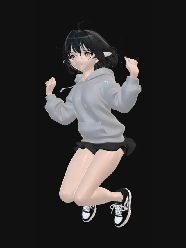 3D model for Hoodie Hop