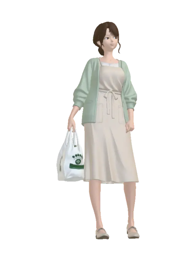 3D model for Pastel Shopper